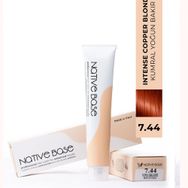 Native Base 7.44 Kumral Yoğun Bakır 100 ml Saç Boyası