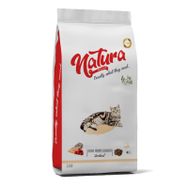 Natura 2.25 kg Somonlu Hamsili ve Üzümlü Düşük Tahıllı Kısırlaştırılmış Kedi Maması