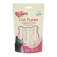 Natura 4 Adet Cat Pure Somonlu&Sığır Etli Kedi Sıvı Ödül Maması