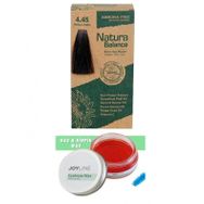 Natura Balance 4.45 Etkileyici Kahve Saç Boyası + Joy line Kaş Şekillendirici ve Sabitleyici 50 ml Wax