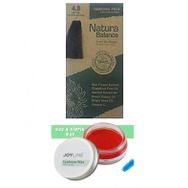 Natura Balance 4.8 Bitter Saç Boyası + Joy line Kaş Şekillendirici ve Sabitleyici 50 ml Wax