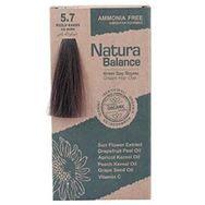 Natura Balance 5.7 Buzlu Kahve Organik Krem Saç Boyası