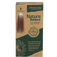 Natura Balance 9 Çok Açık Kumral Organik Krem Saç Boyası