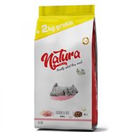 Natura Düşük Tahıllı Tavuk ve Pirinç 8+2 kg Yavru Kedi Başlangıç Maması