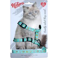 Natura Kedi Desenli Yetişkin Kedi Bel Tasması