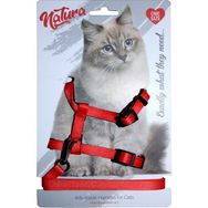 Natura Kırmızı Yetişkin Kedi Bel Tasması