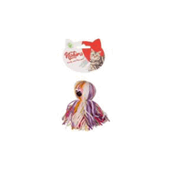 Natura PTC-042 Pamuk Ahtapot 15 cm Kedi Oyuncağı