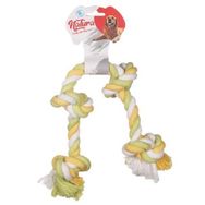 Natura PTH-003 50 cm Dört Düğüm Halat Köpek Oyuncağı