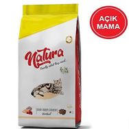 Natura Somonlu Hamsili ve Yaban Mersinli Düşük Tahıllı 2 kg Kısırlaştırılmış Kedi Maması