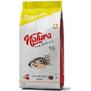 Natura Somonlu Hamsili ve Yaban Mersinli Düşük Tahıllı 8+2 kg Kısırlaştırılmış Kedi Maması
