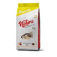 Natura Sterilised Somonlu Hamsili ve Üzümlü 8+2 kg Düşük Tahıllı Kısırlaştırılmış Yetişkin Kedi Maması