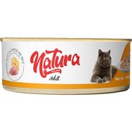 Natura Tavuk Filetolu ve Peynirli 70 gr Yetişkin Kedi Konservesi