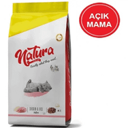 Natura Tavuklu Düşük Tahıllı Yavru Tester 1 kg Kedi Maması