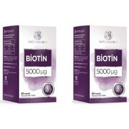 NaturalNest Biotin 5000 mcg 2x30 Kapsül