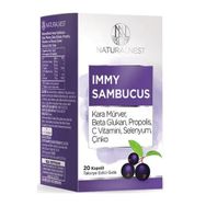 NaturalNest Immy Sambucus Kara Mürver 20 Kapsül
