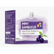 NaturalNest Immy Sambucus Kara Mürver 20 Saşe
