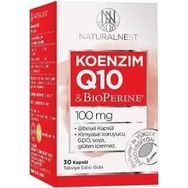 NaturalNest Koenzim Q10 100 mg 30 Kapsül