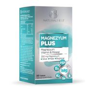 NaturalNest Magnezyum Plus Vitamin 200 mg 30 Tablet
