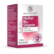 NaturalNest Methyl Vitamin B12 1000 mcg Metilkobalamin 10 ml Sprey