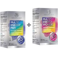 NaturalNest Multi Energy Men 30 Tablet + Multy Energy Women 30 Tablet