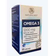 NaturalNest Omega 3 1200 mg 50 Kapsül Balık Yağı