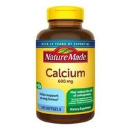 Nature Made Calcium 600 mg 100 Kapsül