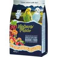 Nature Plan 400 gr Meyve Aromalı Ballı Kabuksuz Muhabbet Kuşu Yemi
