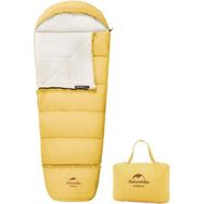 Naturehike C180 Ultralight -8 Derece Pamuklu Sol Sarı Çocuk Uyku Tulumu