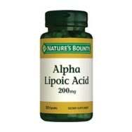 Nature's Bounty Alpha Lipoic Acid 200 mg 30 Kapsül