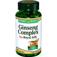 Nature's Bounty Ginseng Complex Plus Royal Jelly 75 Kapsül