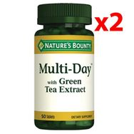 Nature's Bounty Multi-Day with Green Tea Extract 2x50 Tablet