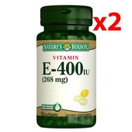 Nature's Bounty Vitamin E 400 IU 2x50 Kapsül