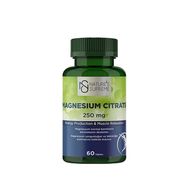 Nature's Supreme Magnesium Citrate 250 mg İçeren 120 Tablet