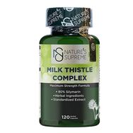 Nature's Supreme Milk Thistle Complex İçeren 120 Kapsül