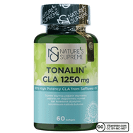 Nature's Supreme Tonalin CLA 1250 mg Safflower 60 Kapsül