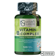 Nature's Supreme Vitamin B Complex Energy 120 Kapsül