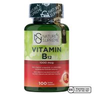 Nature's Supreme Vitamin B12 1000 mcg İçeren 100 Kapsül