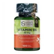 Nature's Supreme Vitamin B6 10 mg Energy 100 Kapsül