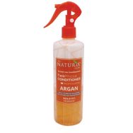 Naturix Bitkisel Argan Yağlı Fön Suyu İki Fazlı Durulanmaz 400 ml Saç Kondisyoneri Kolay Tarama Saç Kremi