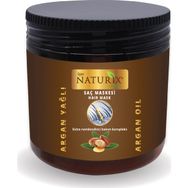 Naturix Tüm Saç Tipleri İçin Doğal Argan Yağlı 500 ml Saç Bakım Maskesi