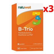NatuWell B-Trio 3x30 Dilaltı Tablet