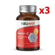 NatuWell Demir-C 3x60 Kapsül