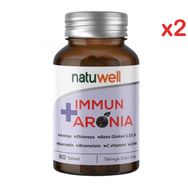 NatuWell Immun Aronia 2x60 Tablet
