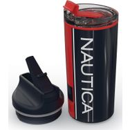 Nautica NTM02 Sport Paslanmaz Çelik 950 ml Navy Kırmızı Termos