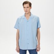 Nautica W35511T.4NN Mavi Classıc Fıt Kısa Kollu Erkek Gömlek