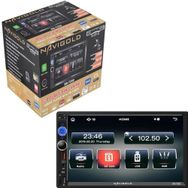 Navigold DS-7250 MP5 FM Bluetooth Carplay Android Auto Çift Usb Double Teyp
