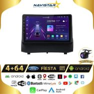Navistar Ford Fiesta 2009 - 2013 Model 4 GB + 64 GB Android 13 Kablosuz Carplay Navigasyon Multimedya Sistemi
