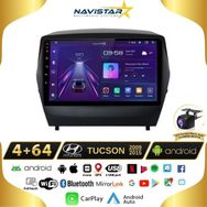 Navistar Hyundai Tucson 4 GB ve 64 GB Kablosuz Carplay 2009-2015 Android 13 Navigasyon Multimedya Sistemi