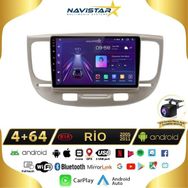 Navistar Kia Rio2 2005-2011 Model 4+64 GB Android 13 Kablosuz Carplay Navigasyon Multimedya Sistemi