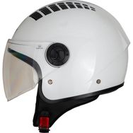 NCR Air Beyaz Ece Belgeli Çenesiz Kask
